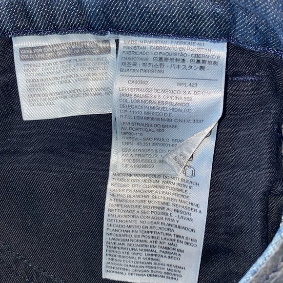 Levi's 513 Slim Straight Stretch Jeans - Picture 8 of 8